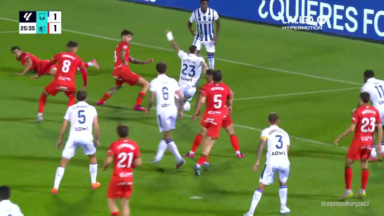 📹 RESUMEN | CD Leganés 1-2 Burgos CF | J12 | LALIGA Hypermotion