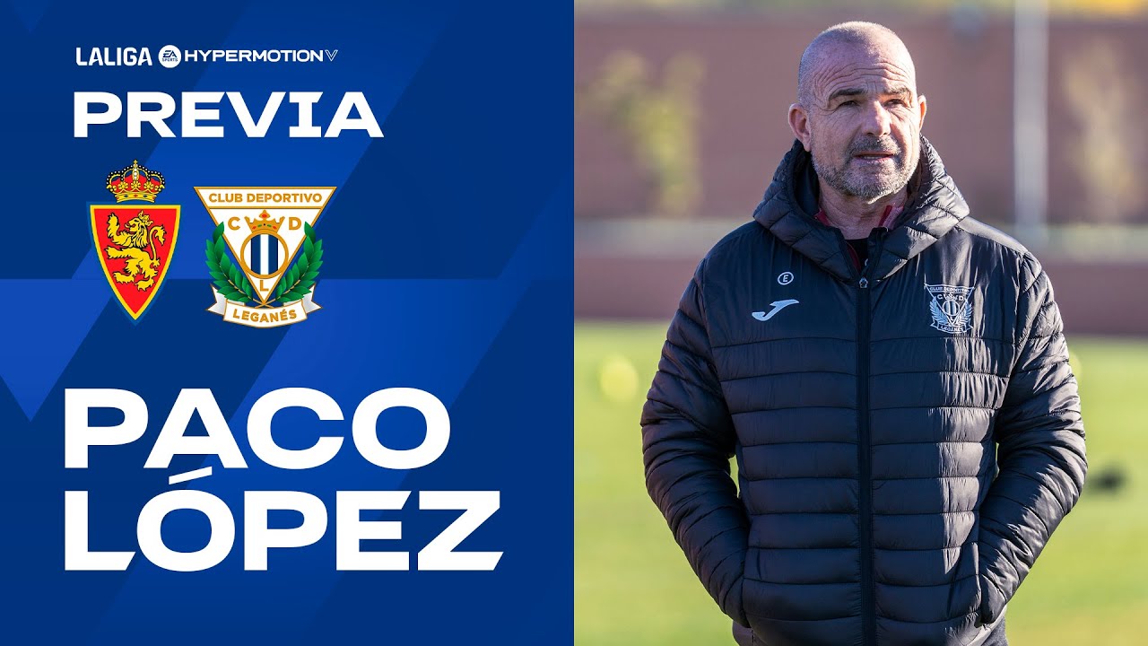 📹🎙️ Rueda de prensa de Paco López previa al #RealZaragozaLeganés