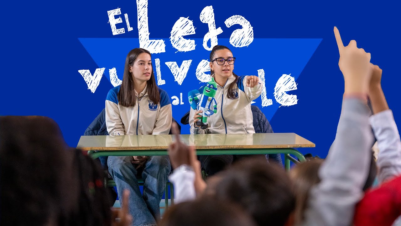 📹🧒🏻 #ElLegaVuelveAlCole con Eva Sánchez y Melissa Ávila, del femenino, en el CEIP Antonio Machado