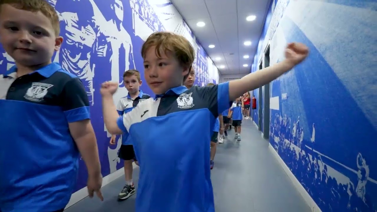 📹👦🏻 El C.D. Leganés cierra la temporada de sus chupetes con visita y merienda en Butarque