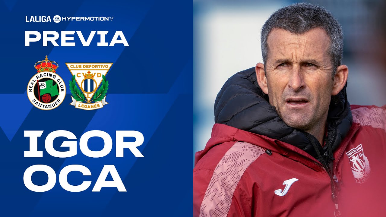 📹🎙️ Rueda de prensa de Igor Oca previa al #RacingLeganés