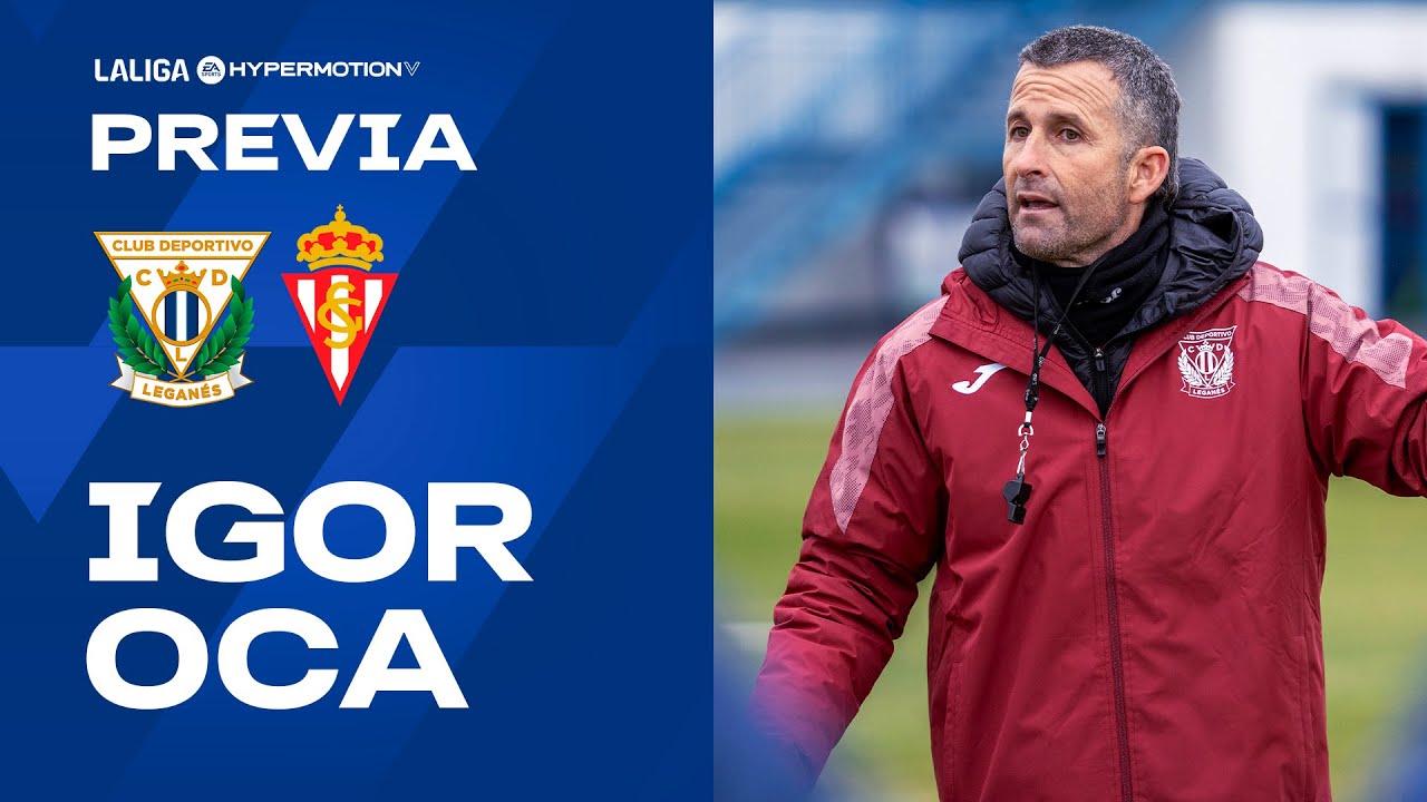 📹🎙️ Rueda de prensa de Igor Oca previa al #LeganésRealSporting