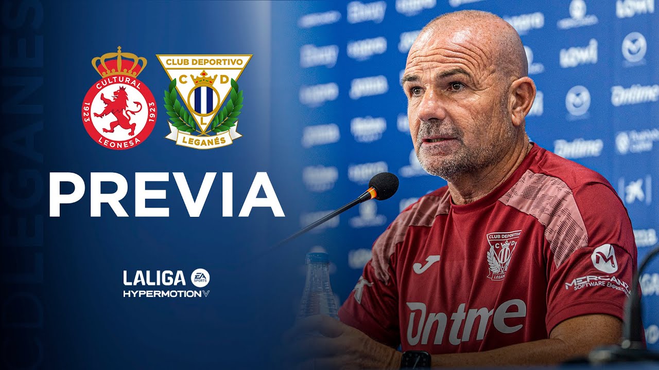 📹🎙️ Rueda de prensa de Paco López previa al #CulturalLeganés