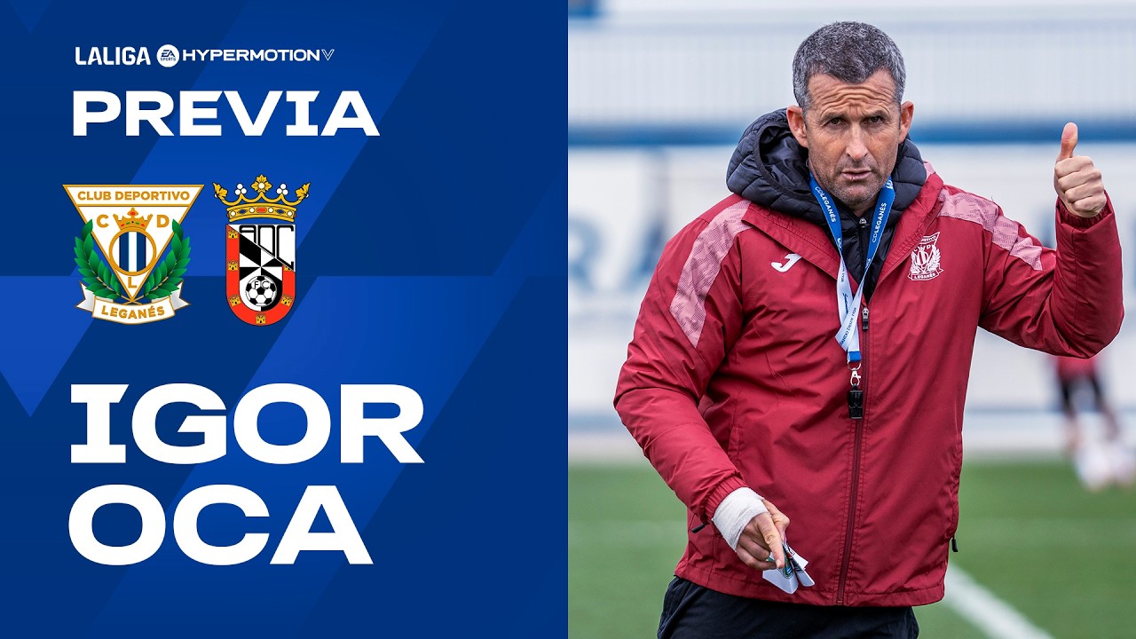 📹🎙️ Rueda de prensa de Igor Oca previa al #LeganésADCeutaFC