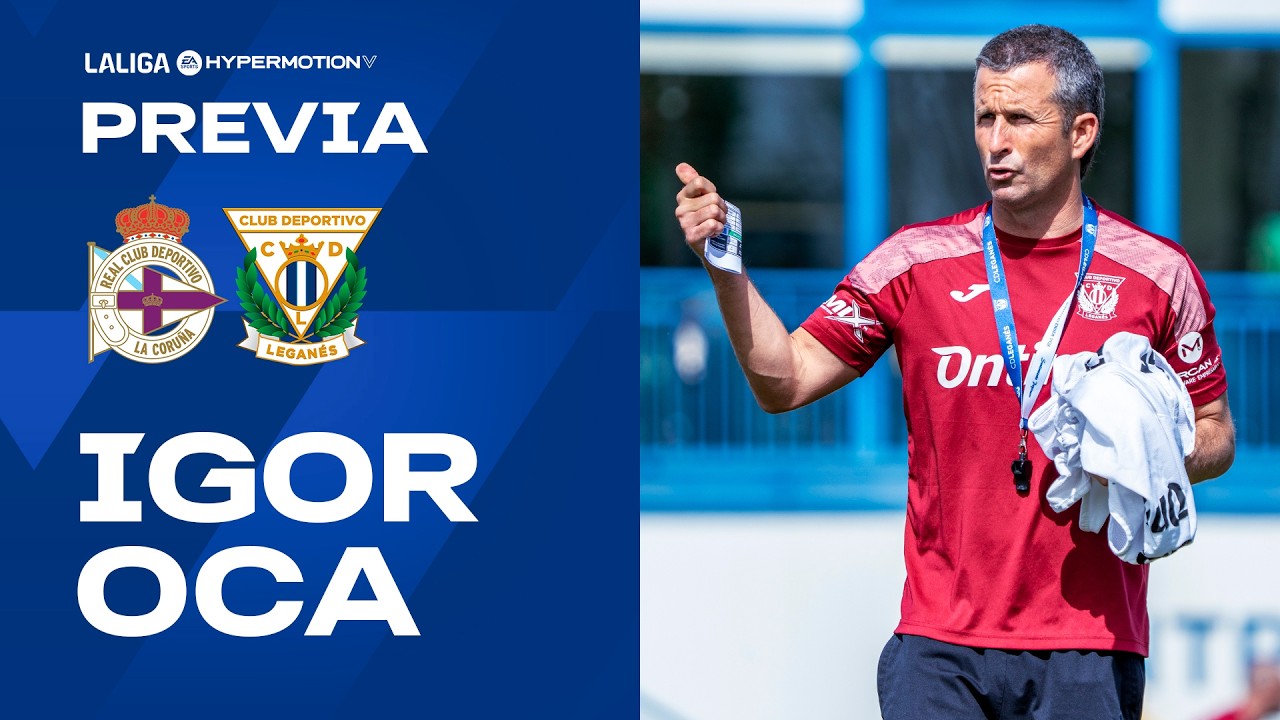 📹🎙️ Rueda de prensa de Igor Oca previa al #DéporLeganés