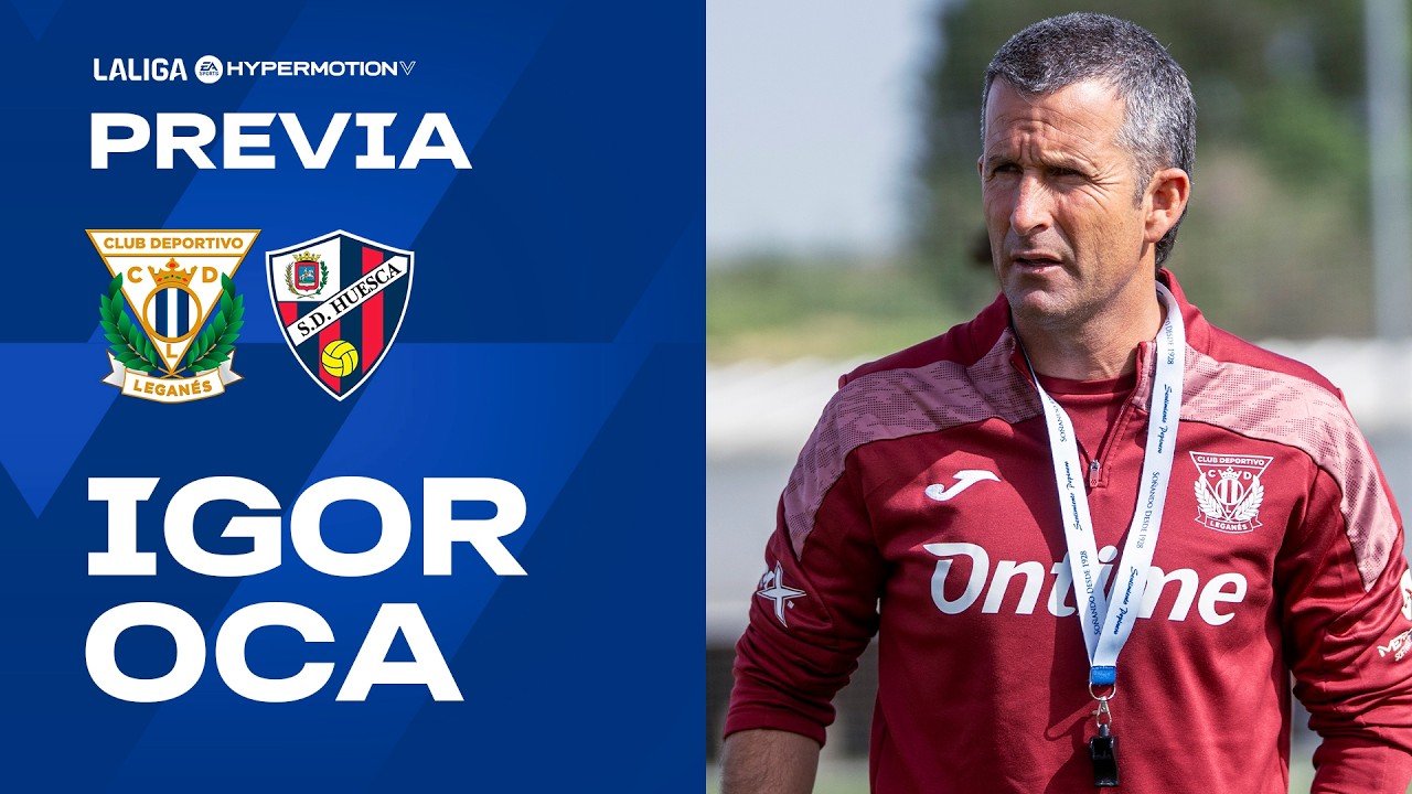 📹🎙️ Rueda de prensa de Igor Oca previa al #LeganésHuesca
