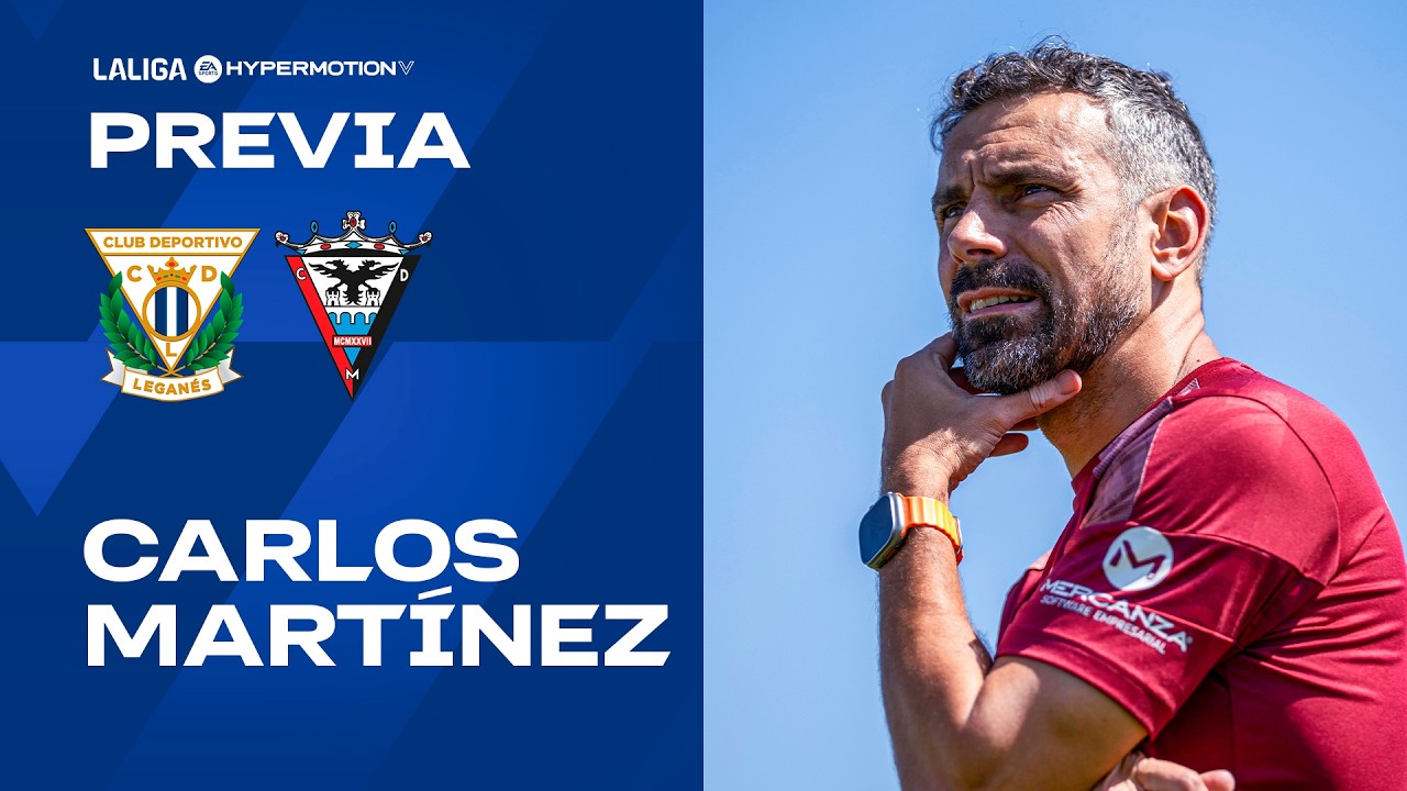 📹🎙️ Rueda de prensa de Carlos Martínez previa al #LeganésMirandés